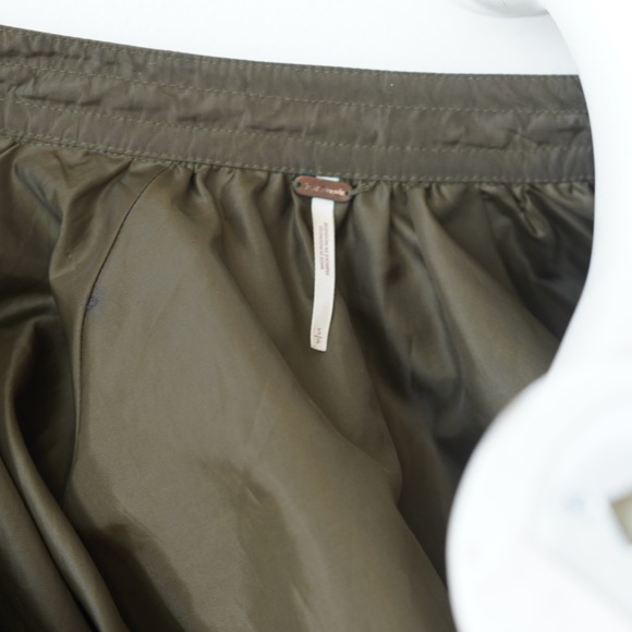 Free People Midnight Bomber Jacket, Small, MOSS Army - Picture 7 of 11